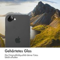 imoshion 2er-Pack Objektivschutz für Kamera für das Apple iPhone 16e - Schwarz