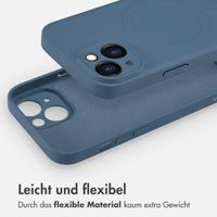 imoshion Color Back Cover mit MagSafe für das iPhone 15 - Dunkelblau