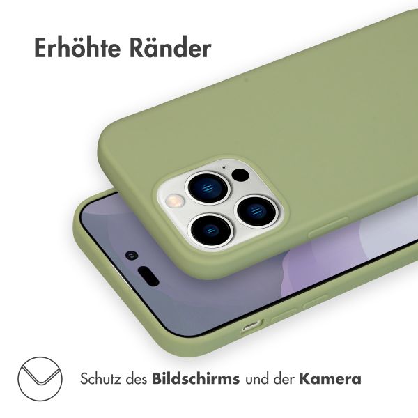 imoshion Color TPU Hülle für das Apple iPhone 14 Pro Max - Olive Green