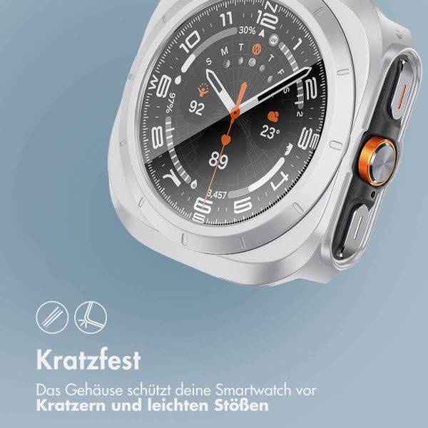 imoshion Full Cover Hard Case Samsung Galaxy Watch Ultra (2024/2025) - Silber
