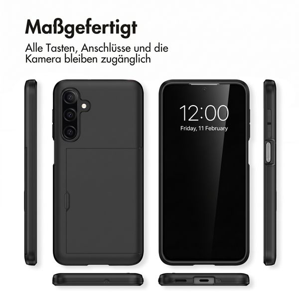 imoshion Backcover mit Kartenfach Samsung Galaxy A27 (5G) - Schwarz