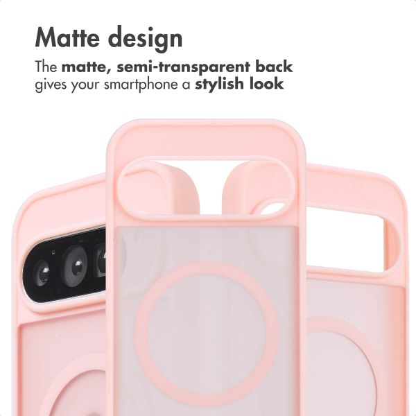 imoshion Color Guard Back Cover mit MagSafe Google Pixel 9 / 9 Pro / 10 / 10 Pro - Hellrosa
