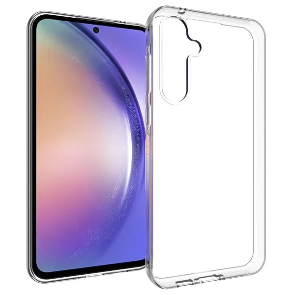 Accezz TPU Clear Cover für das Samsung Galaxy A55 - Transparent