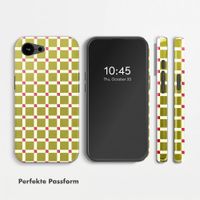 Selencia Vivid Rückabdeckung mit MagSafe Apple iPhone 17e / 16e - Check This Olive