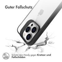imoshion Rugged Hybrid Case für das Apple iPhone 14 Pro - Schwarz / Transparent