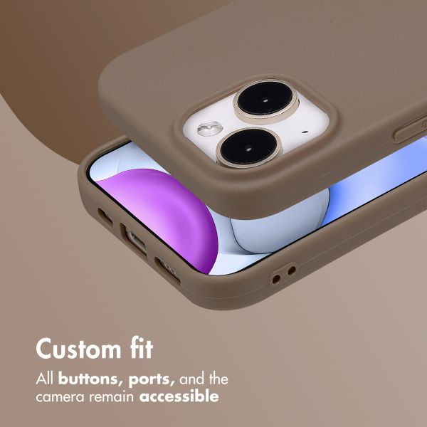 imoshion TPU Color Cover Apple iPhone 15 - Braun