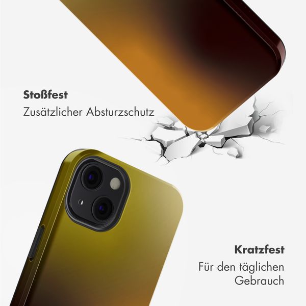 Selencia Vivid Rückabdeckung mit MagSafe Apple iPhone 13 - Gradient Olive Dust