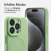 imoshion Color Back Cover mit MagSafe für das iPhone 15 Pro - Grün