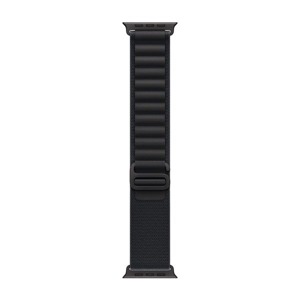 Apple Alpine Loop Armband für  Apple Watch | 44/45/46/49 mm - Größe L - Black / Black Titanium