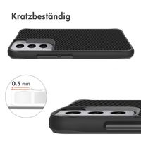 imoshion Rugged Hybrid Carbon Case Samsung Galaxy S22 - Schwarz