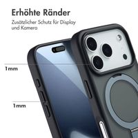 Accezz Ring Stand Backcover mit MagSafe Apple iPhone 17 Pro - Schwarz