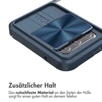 imoshion Back Cover mit Kameraschieber Samsung Galaxy S20 FE - Dunkelblau