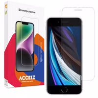 Accezz Screen Protector aus gehärtetem Glas für das Apple iPhone SE (2022/2020)