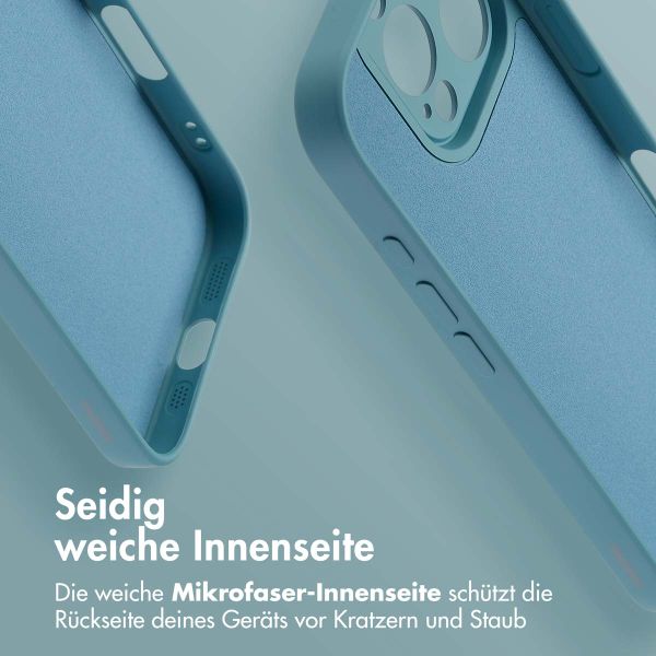 imoshion Color Back Cover mit MagSafe Apple iPhone 16 Pro - Smoke Green