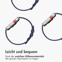 imoshion Silikonband für das  Huawei Watch Fit 4 / 4 Pro - Midnight Blue
