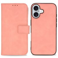 imoshion Entfernbare 2-1 Luxus Klapphülle für das iPhone 16 - Rosa