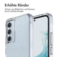 imoshion Glitzer Back Cover für das Samsung Galaxy A54 (5G) - Silber