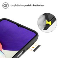 imoshion Rugged Hybrid Carbon Case Samsung Galaxy A14 (5G/4G) - Schwarz