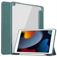 imoshion Trifold Hardcase Klapphülle Apple iPad 9 (2021) 10.2 Zoll / iPad 8 (2020) 10.2 Zoll / iPad 7 (2019) 10.2 Zoll - Grün