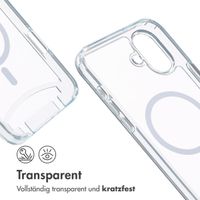 imoshion MagSafe Hülle mit abnehmbarem Band für das iPhone 16 Plus - Transparent