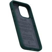 Njorð Collections Salmon Leather MagSafe Case für das iPhone 13 Pro - Dark Green