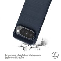 imoshion Brushed Back Cover Google Pixel 11 Pro - Dunkelblau