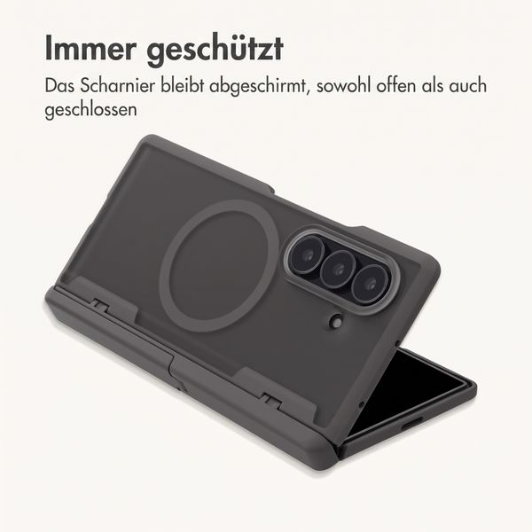 imoshion Color Guard mit MagSafe und Ständer Samsung Galaxy Z Fold 8 Ultra - Grau