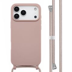 imoshion SilikonHülle mit Band Apple iPhone 18 Pro Max / 17 Pro Max - Sand Pink