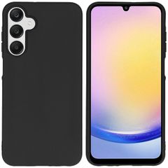 Accezz Color TPU Hülle Samsung Galaxy A25 (5G) - Schwarz