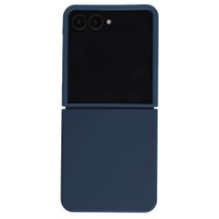 Accezz Liquid Silikoncase mit MagSafe Samsung Galaxy Z Flip 8 - Dunkelblau
