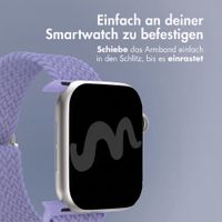 imoshion Gewebtes Nylonarmband für Apple Watch | 38/40/41/42 mm - Lila