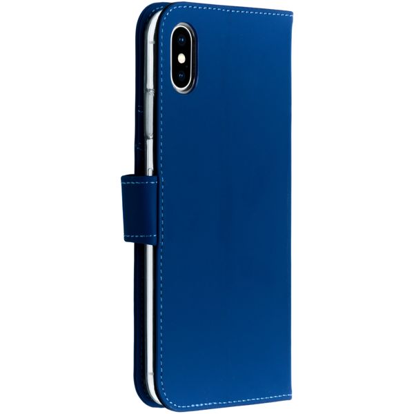 Accezz Wallet TPU Klapphülle Apple iPhone Xs Max - Blau