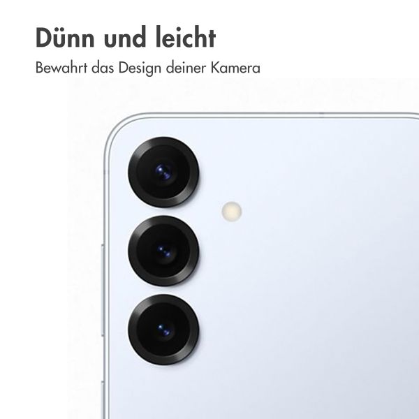imoshion 2er-Pack Objektivschutz für Kamera für das Samsung Galaxy S25 Plus - Icyblue