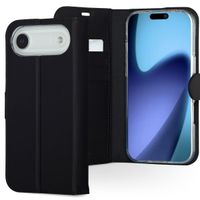 Accezz Wallet TPU Klapphülle Apple iPhone Air - Schwarz