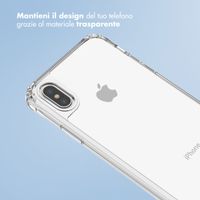 imoshion Back Cover mit Band + Armband Apple iPhone X / Xs - Perlenherzen