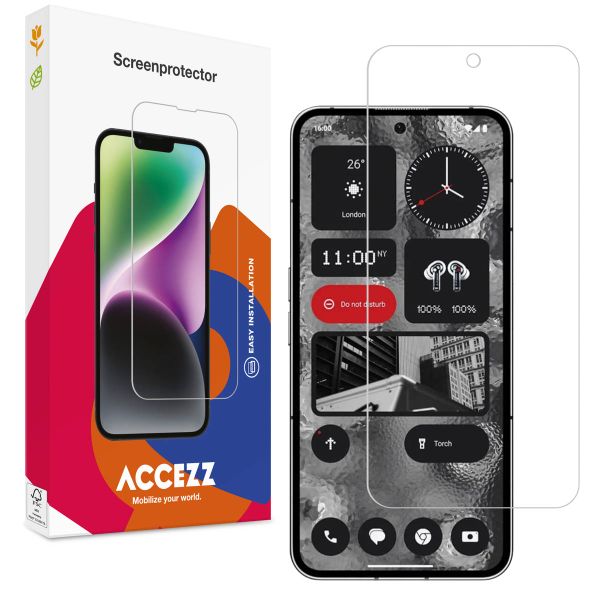 Accezz Screen Protector aus gehärtetem Glas Nothing Phone (2)