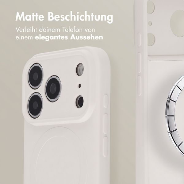 imoshion Color Back Cover mit MagSafe Apple iPhone 18 Pro Max / 17 Pro Max - Beige