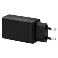 dbramante1928 Re-charge Ladegerät 2x USB-C 65 W und USB-A 18 W - Schwarz