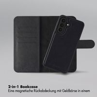 Selencia Olyn Abnehmbare Bookcase mit MagSafe Samsung Galaxy A57 (5G) - Schwarz
