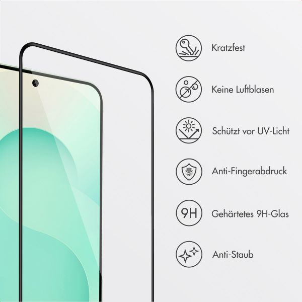 Accezz Gehärteter Glas-Schutz + Applikator Samsung Galaxy S24 Plus / S25 Plus