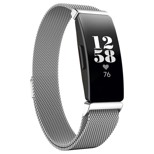 imoshion Milanese Watch Armband Fitbit Inspire - Silber