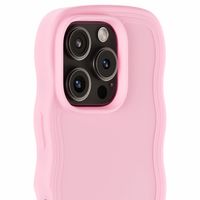 Holdit Wavy Case für das iPhone 16 Pro - Pink