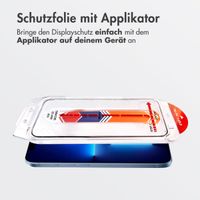 Accezz Gehärteter Glas-Schutz + Applikator Apple iPhone 13 Pro Max / 14 Plus