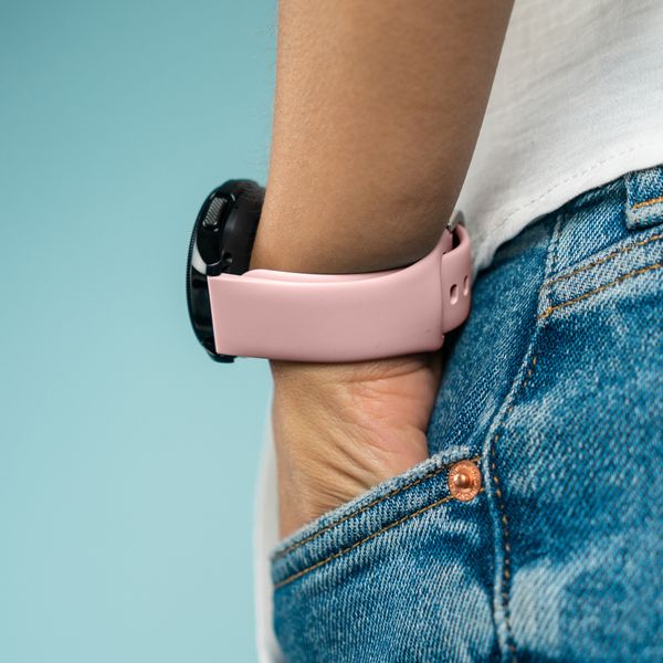 imoshion Silikonband für die Samsung Galaxy Watch 40/42mm / Active 2 42/44mm - Rosa