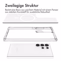 imoshion Rugged Air MagSafe Case Samsung Galaxy S24 Ultra - Transparent