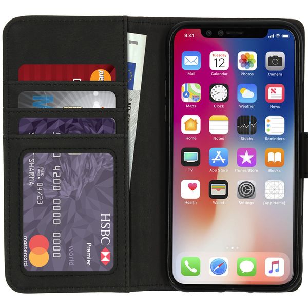 imoshion Luxuriöse Klapphülle Apple iPhone Xs / X - Dunkelblau