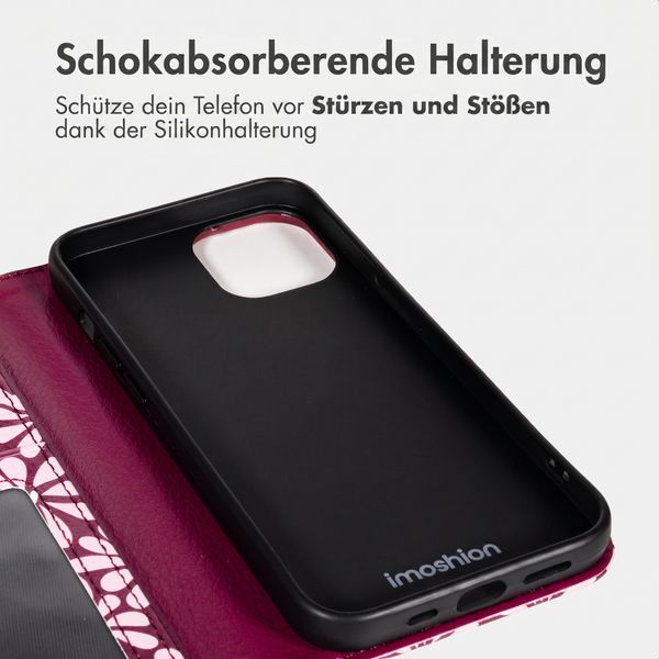 imoshion Design Klapphülle Apple iPhone 14 - Bloom Love Blush