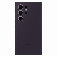 Samsung Original Silikon Cover Samsung Galaxy S24 Ultra - Dark Violet