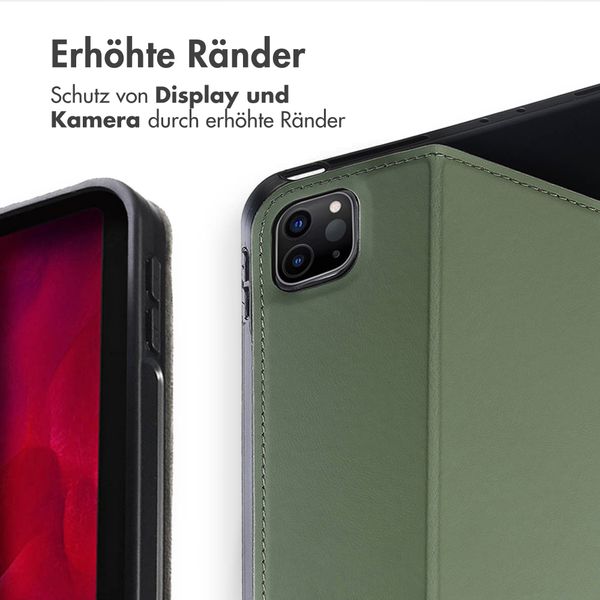 Accezz Classic Klapphülle Apple iPad Pro 11 (2022 / 2021 / 2020 / 2018) - Grün