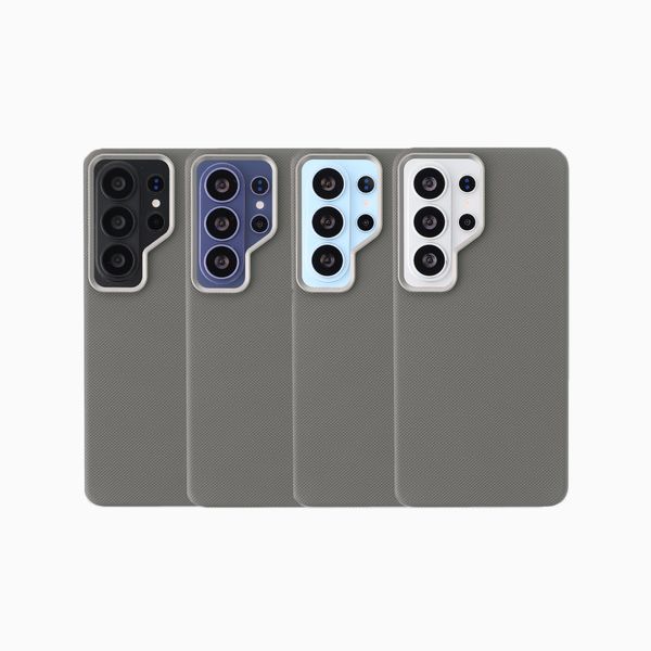 Accezz Mesh Backcover mit MagSafe Samsung Galaxy S26 Ultra - Dunkelgrau